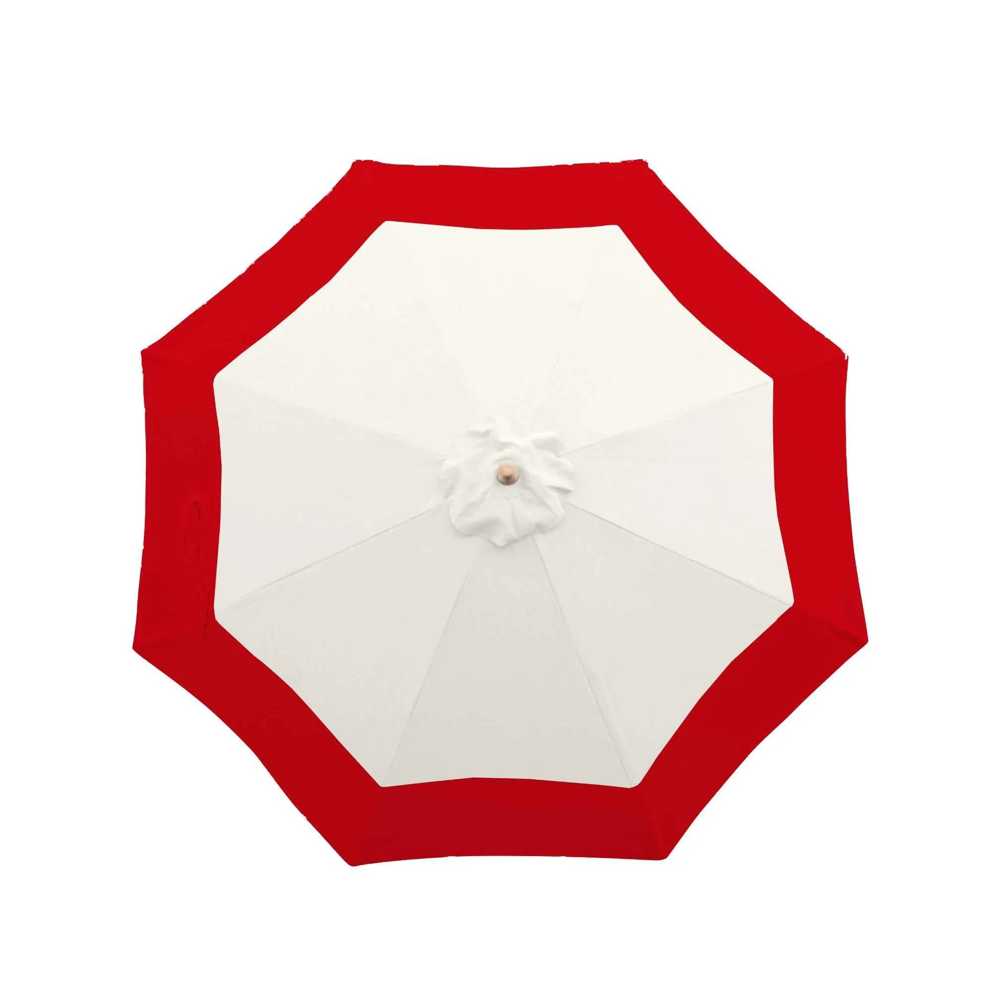9ft Market Patio Umbrella 8 Rib Replacement Canopy Duet Red