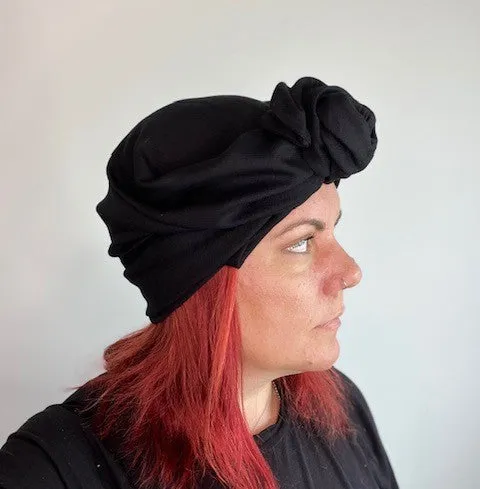 Black Wired Turban