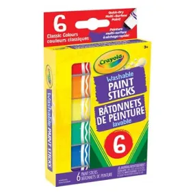 Crayola Washable Paint Sticks 6pk