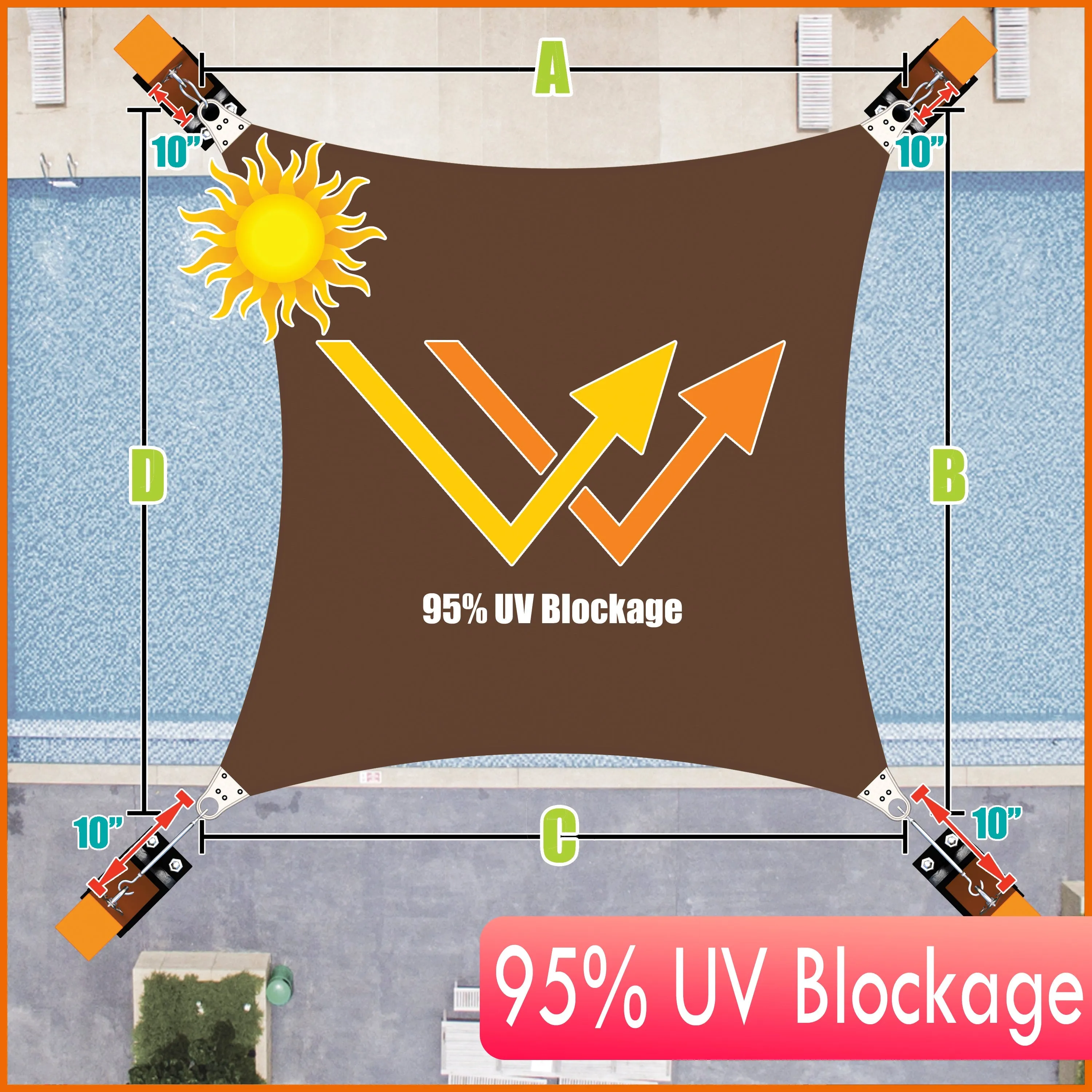 Custom Made-to-Order Super Ring Shade Sail