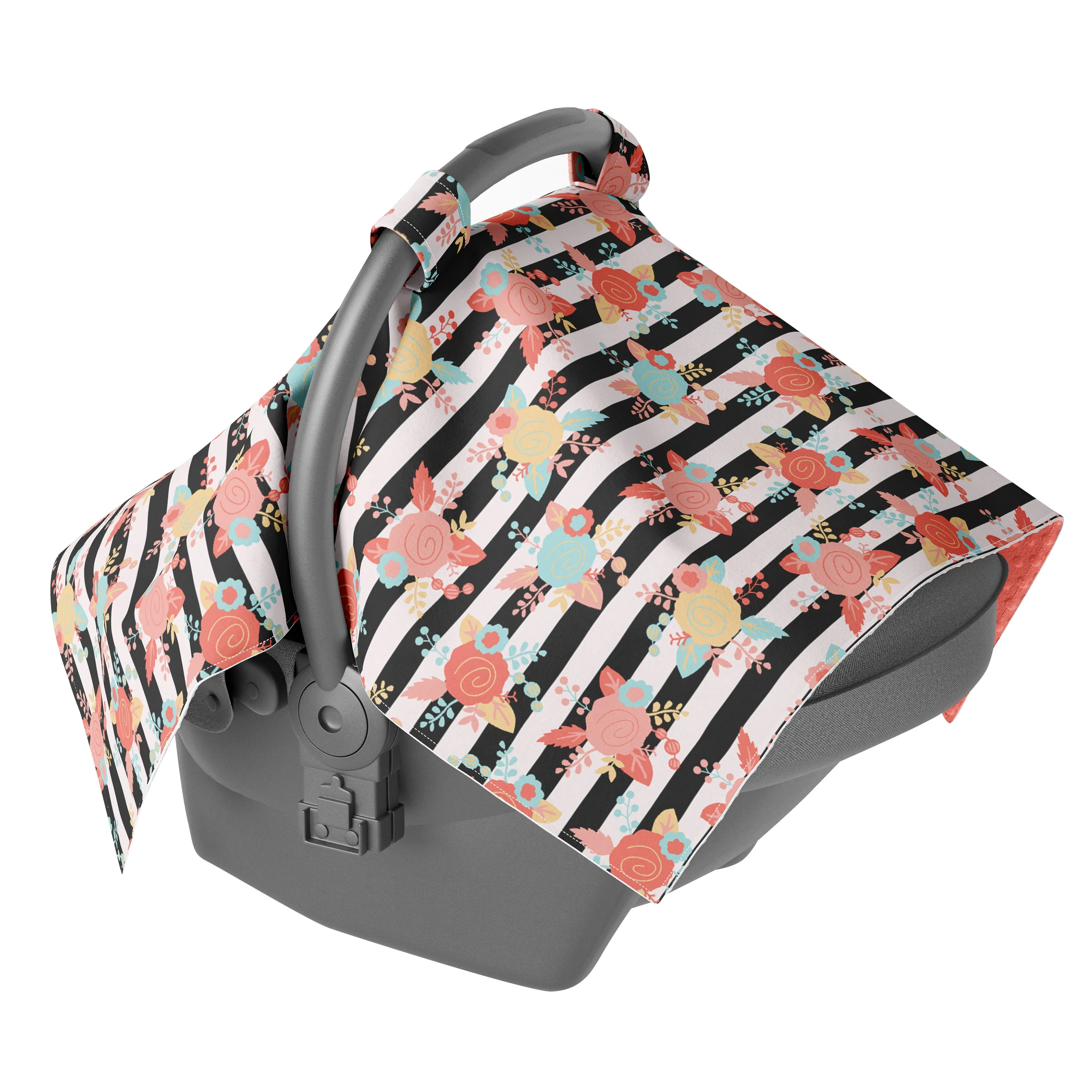 Jlika Car seat Covers for Babies, Carseat Canopy, Baby car seat Cover for Newborn Girl and Infant Girls