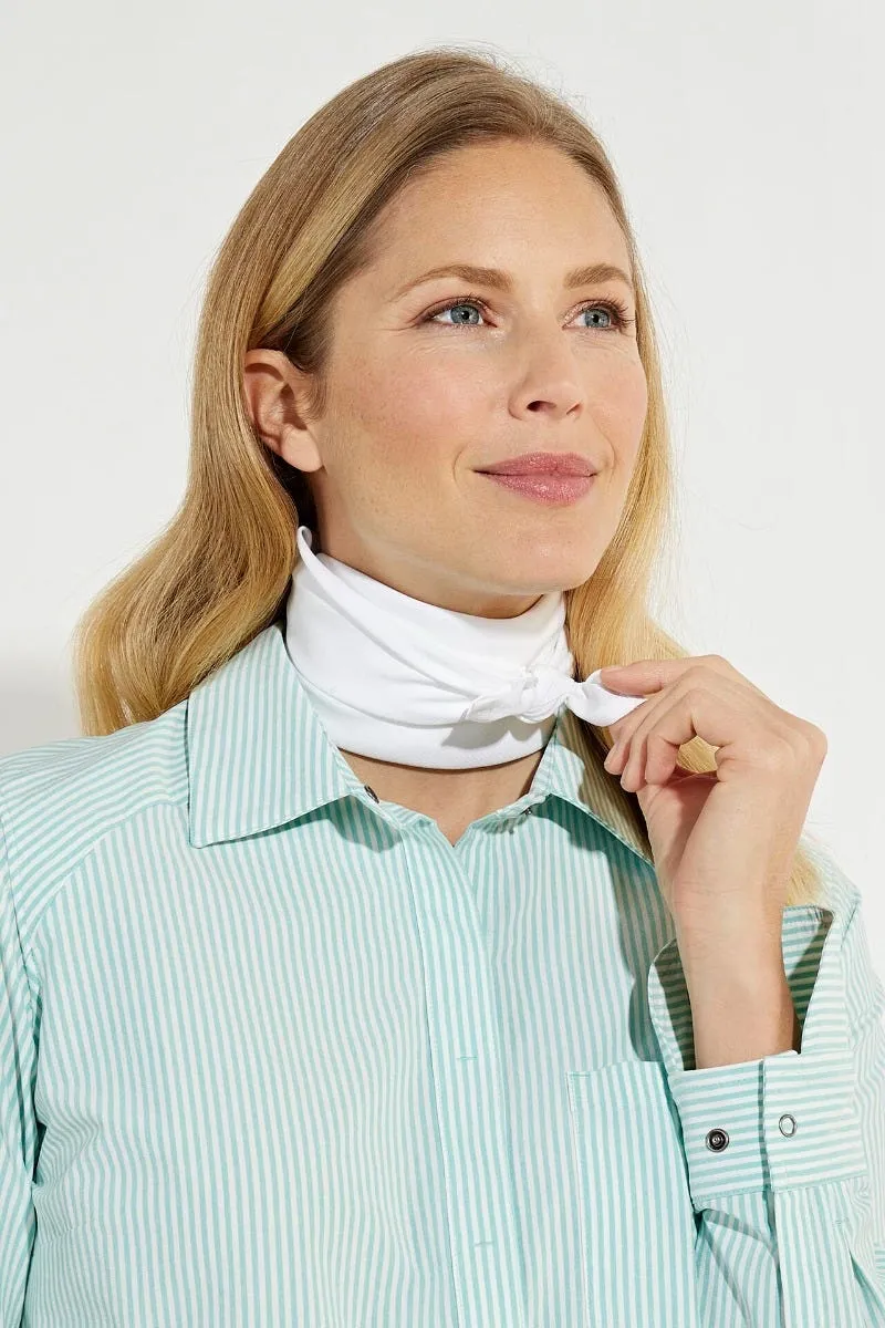 Mackinac Sun Bandana  |  White