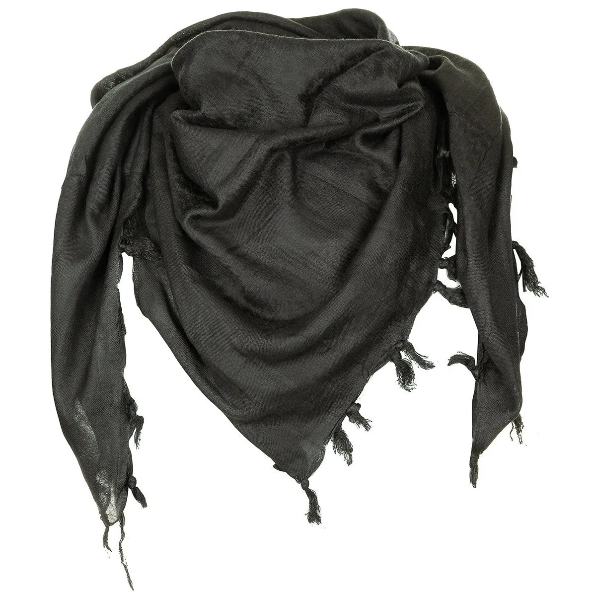 MFH Shemagh Scarf Supersoft Black