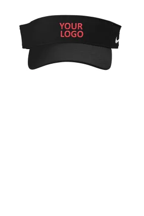Nike Dri-FIT Team Customized Visors, Black