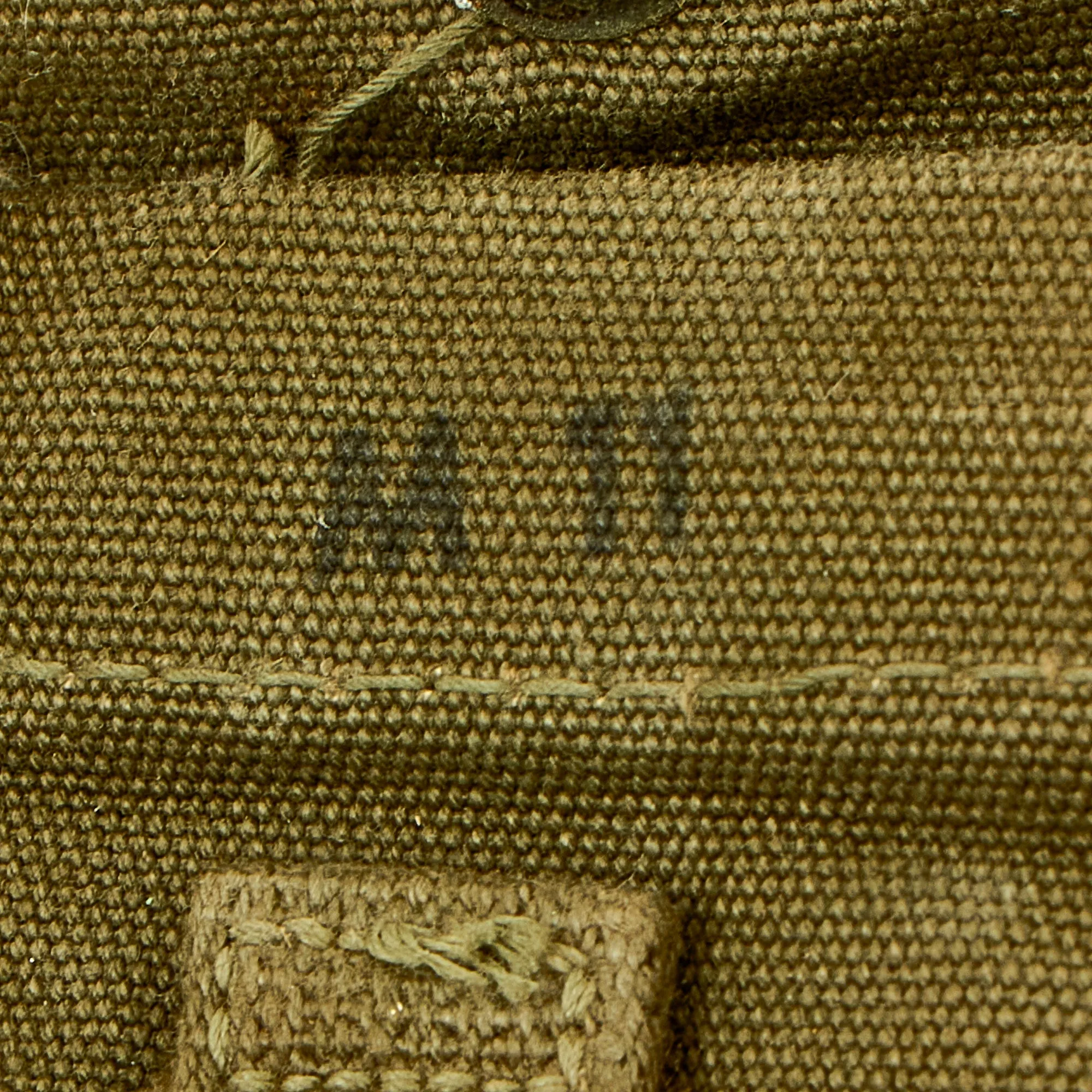 Original U.S. Korean War Era M9A1 Field Protective Mask Carry Bag - Gas Mask Carrier