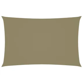 Sunshade Sail Oxford Fabric Rectangular 2x5 m Beige