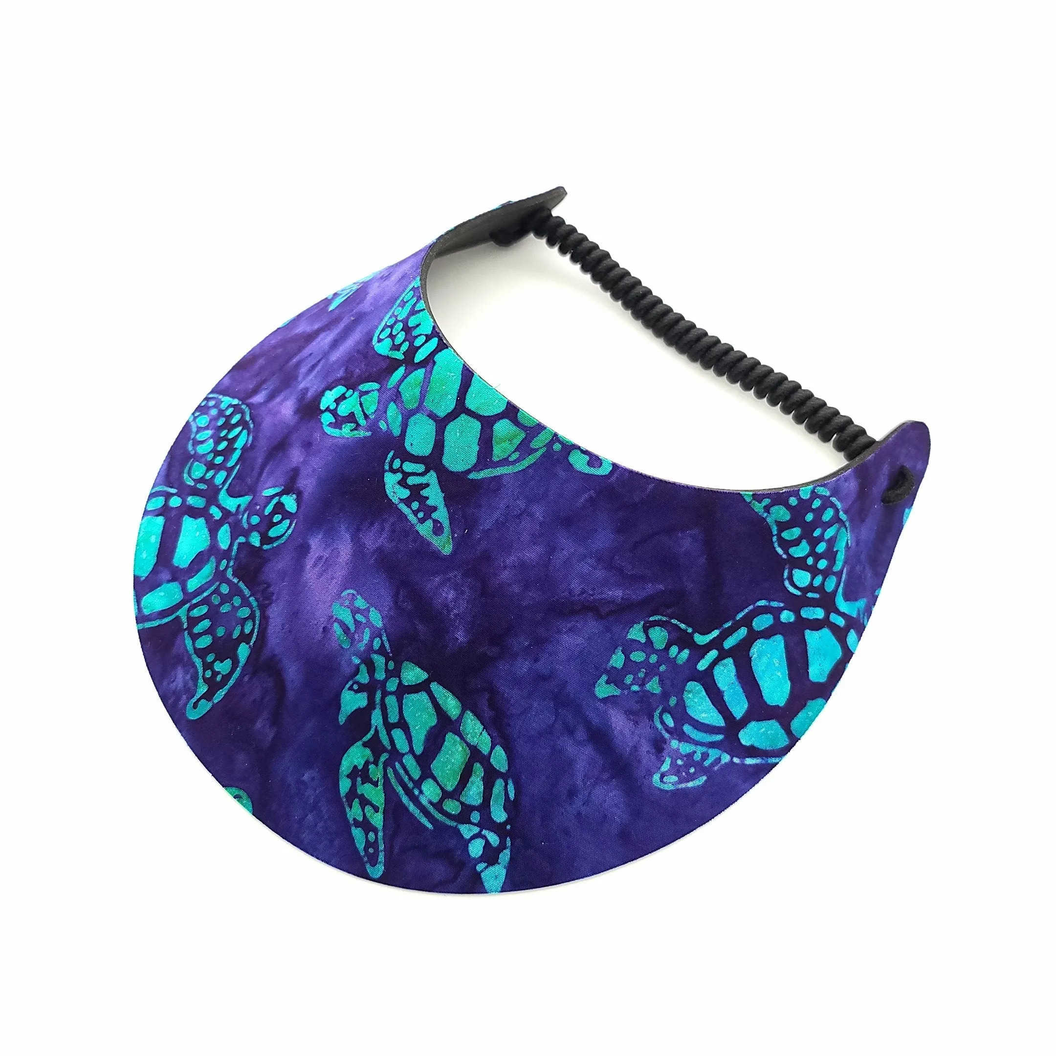 Turtle Patterns Foam Sun Visor