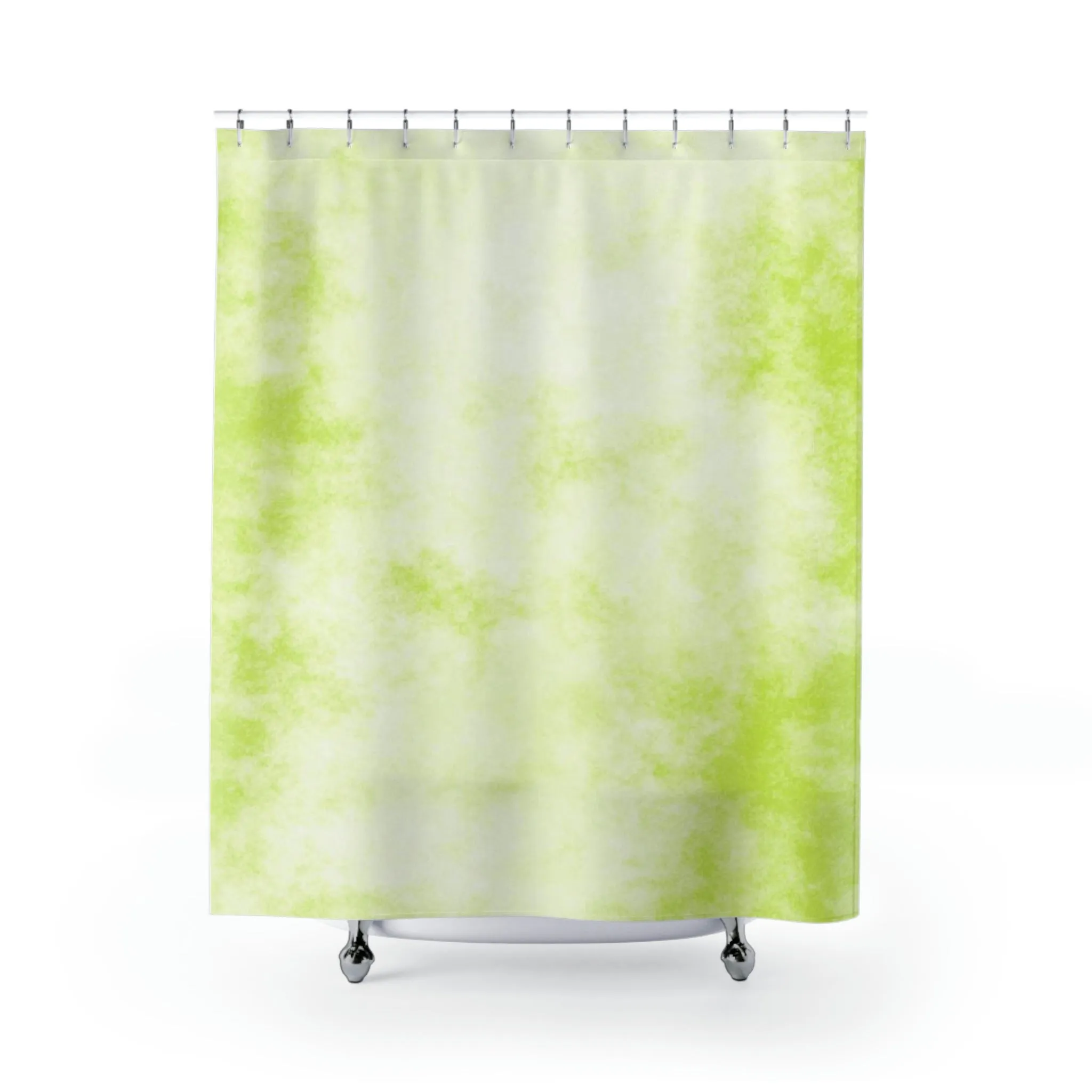 Yellow Clouds Shower Curtains